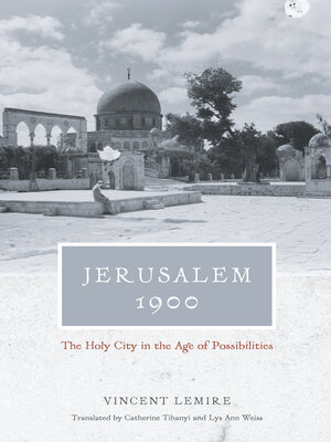 cover image of Jerusalem 1900